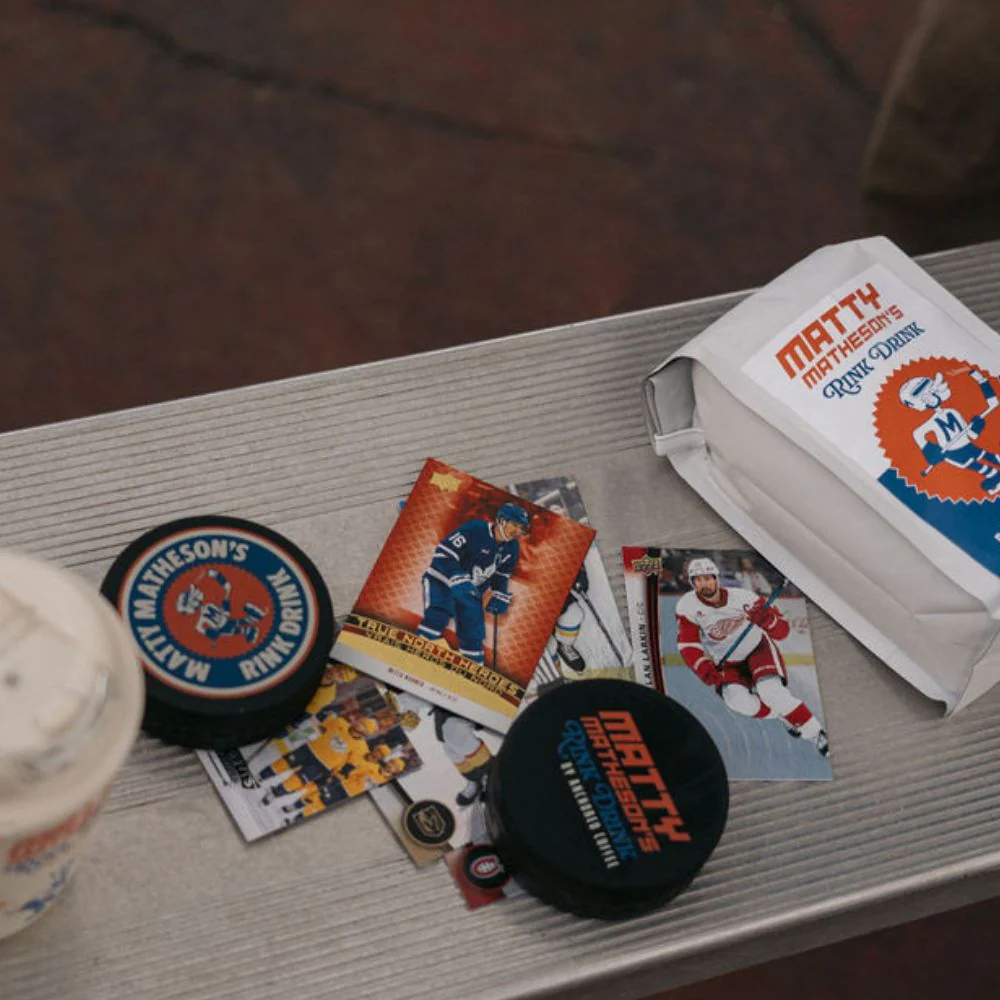 Anchored x Matty Rink Drink Hockey Puck - Image 4
